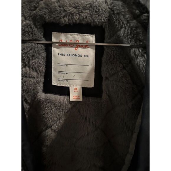 Cat & Jack Parka Boys Toddler Puffer & Fleeced Lined Jacket with Hood Size XS - Picture 9 of 14